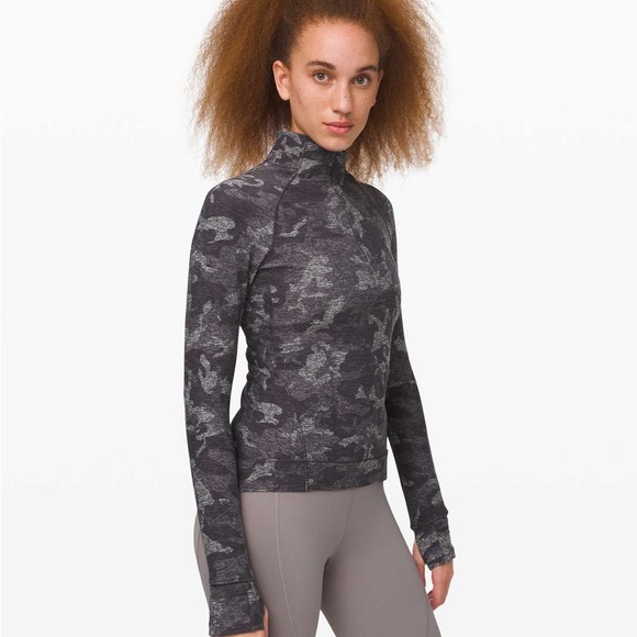 lululemon athletica Tops - Lululemon Outrun the Elements Quarter Zip
